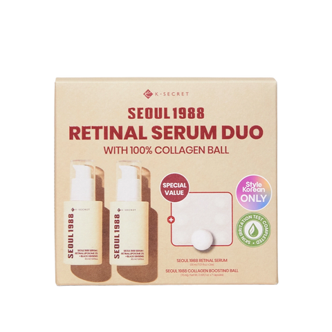 K-SECRET - Retinal Black Ginseng Serum Double Set