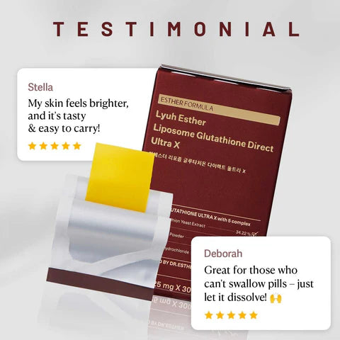 ESTHER FORMULA - Liposome Glutathione Direct Ultra X 9.75g