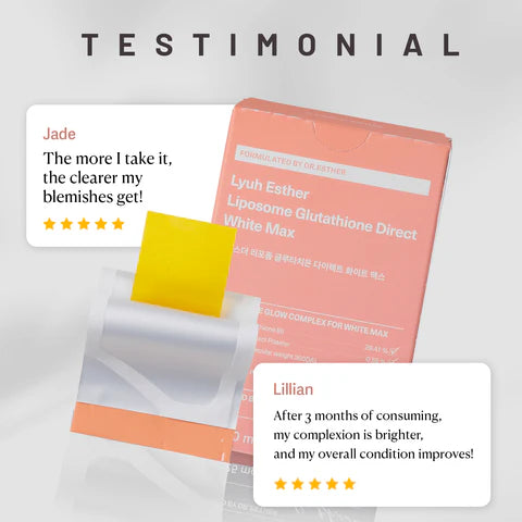 ESTHER FORMULA - LIPOSOME GLUTATHIONE WHITE MAX 9.9g