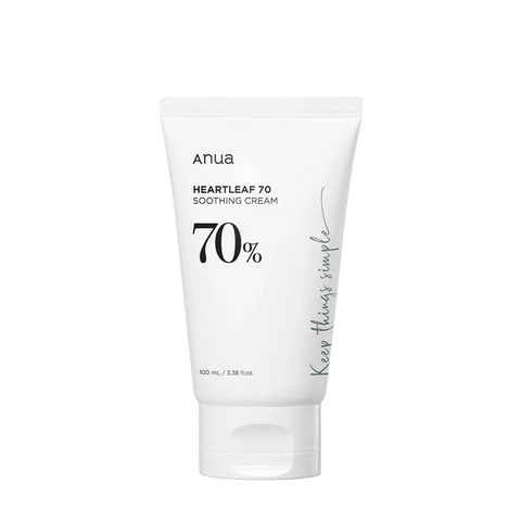 Anua-HEARTLEAF 70% SOOTHING CREAM 100ml