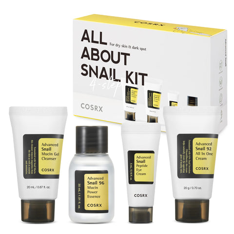 COSRX - Advanced Snail Starter/Travel Kit (20ML+30ML+20G+5G) 55ML