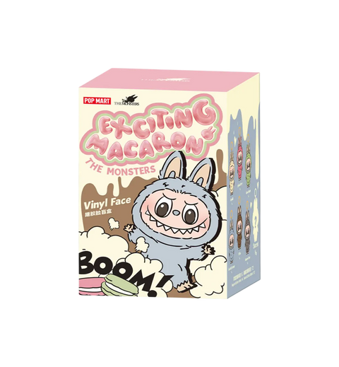 THE MONSTERS - LABUBU Exciting Tasty Macarons Vinyl Face Blind Box