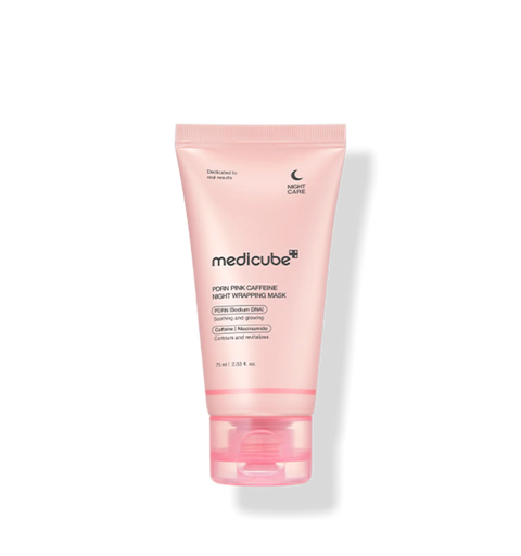 Medicube - PDRN PINK CAFFEINE NIGHT WRAPPING MASK 75ML