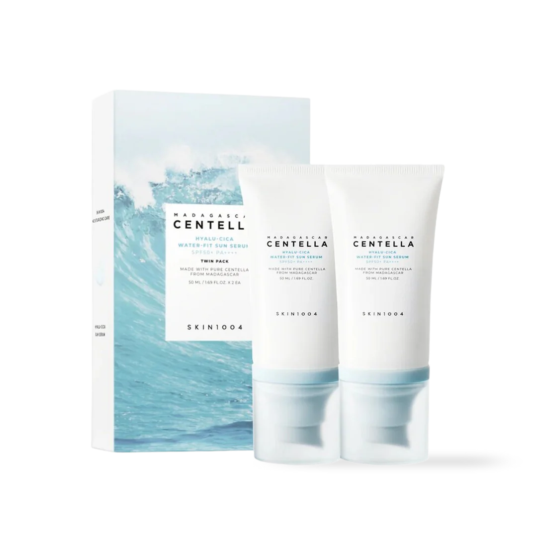 SKIN 1004 - Madagascar Centella Hyalu-Cica Water-Fit Sun Serum 50ml twin pack