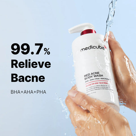 MEDICUBE - RED ACNE BODY WASH 2.0 400g