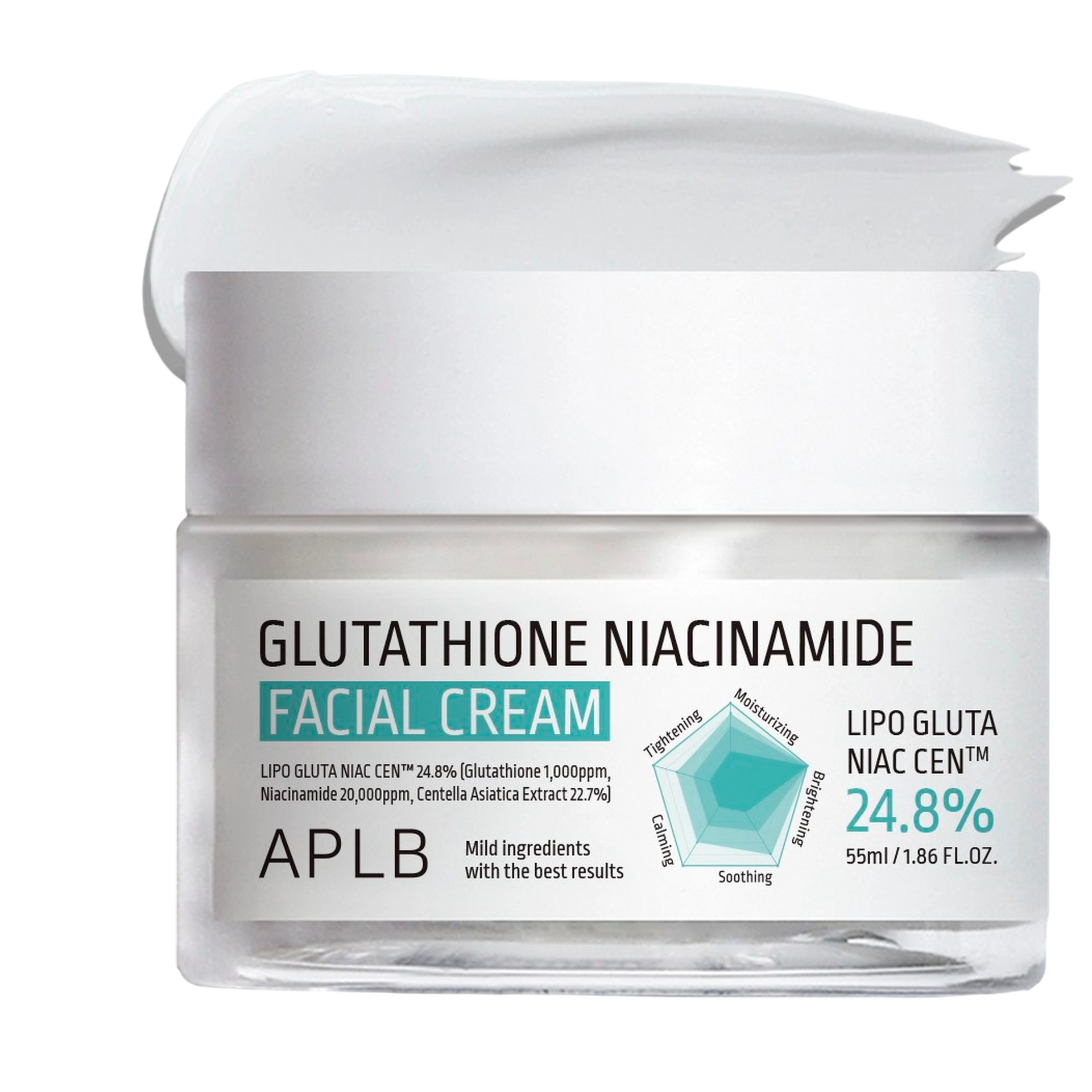 APLB - Glutathione Niacinamide Facial Cream 55ml  KKUL