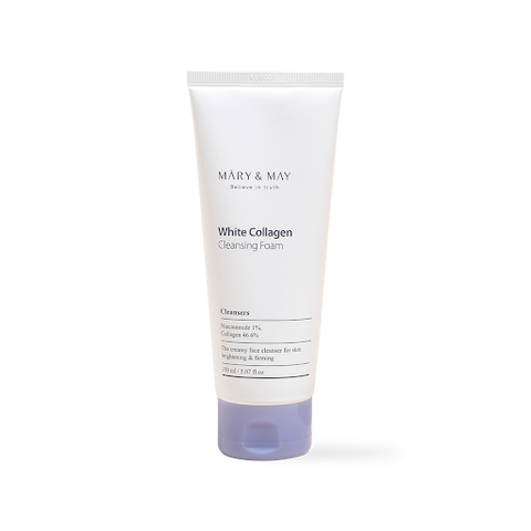 Mary&May - White Collagen cleansing foam 150ML