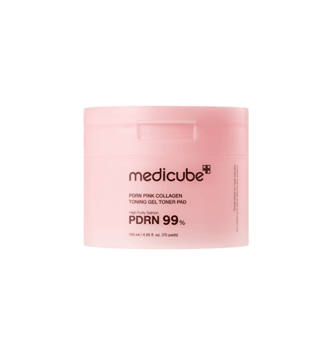 MEDICUBE - PDRN PINK COLLAGEN TONING GEL TONER PAD 70ea